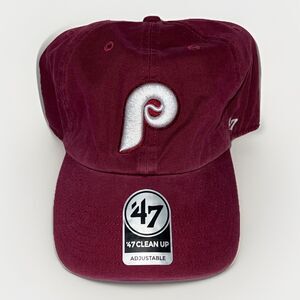 Philadelphia Phillies ‘47 Brand Clean Up Strapback Hat